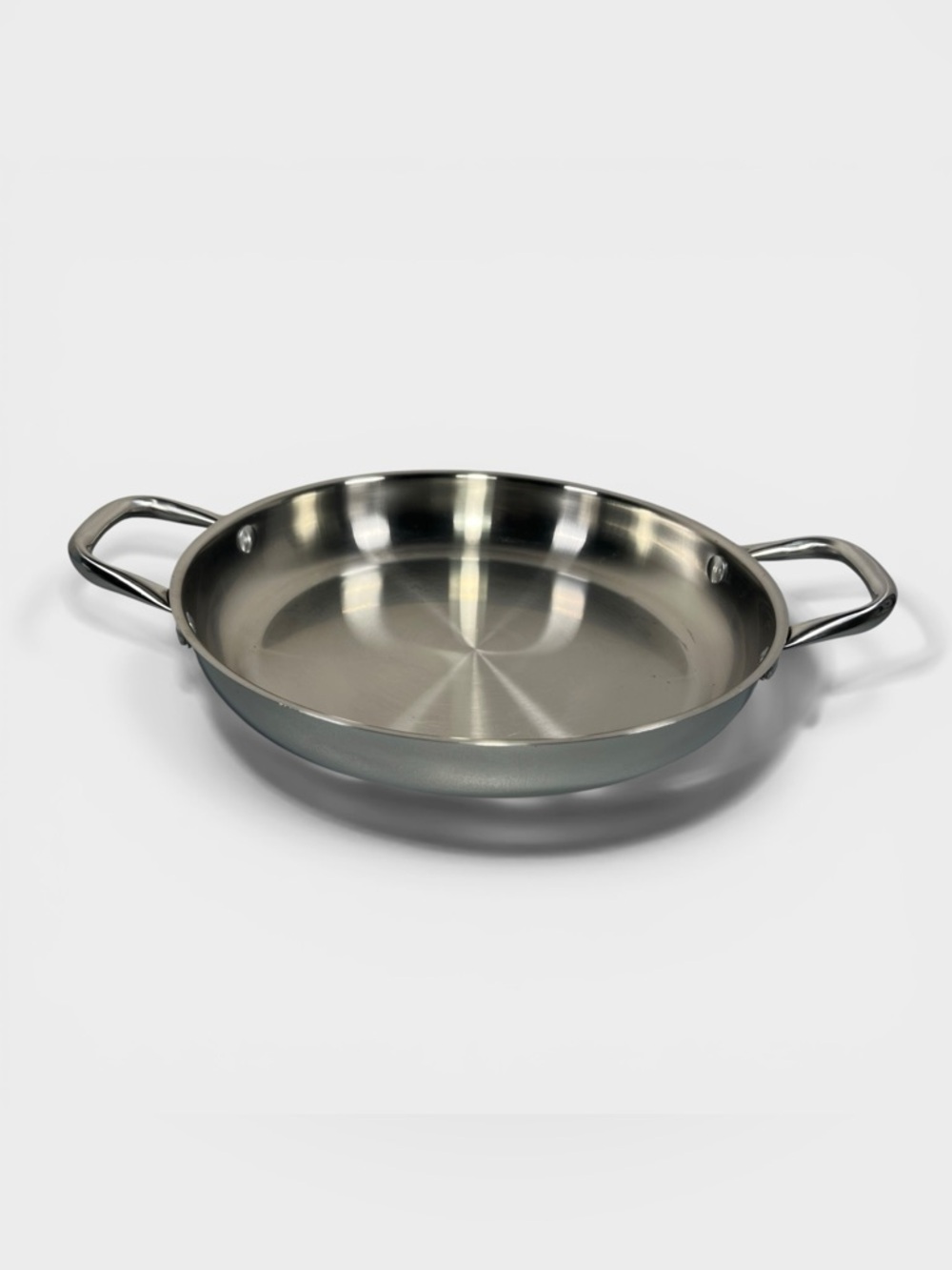 Wolfgang Puck 18/10 Stainless Steel 12” Everything Pan Cafe Collection Frying